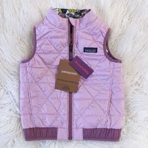 ✖️SOLD✖️Patagonia Reversible Vest 4T